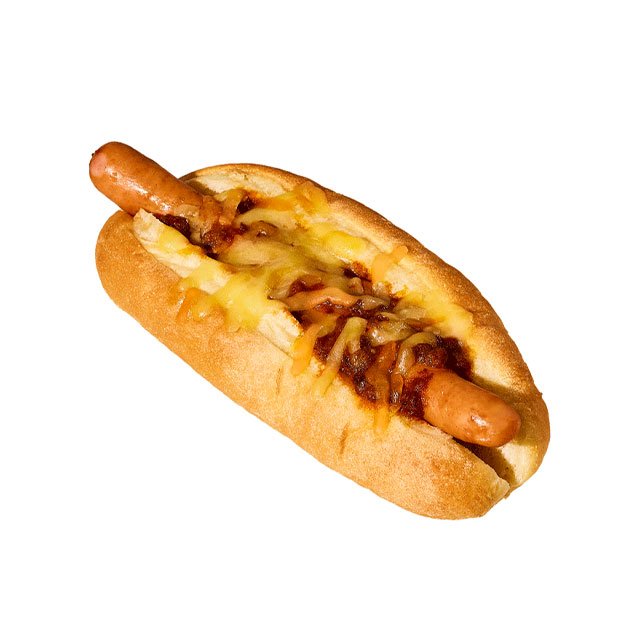 チリミートホットドッグ