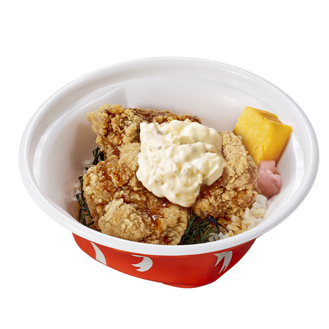 甘酢タルタル唐揚げ丼