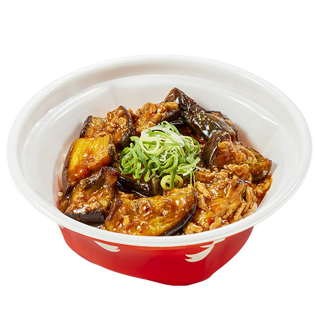 麻婆茄子丼