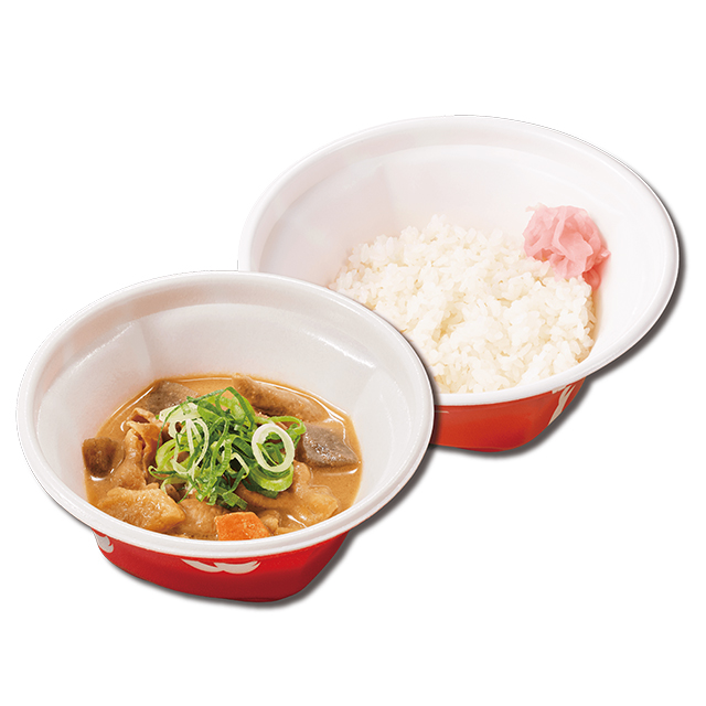 もつ煮ごはんセット