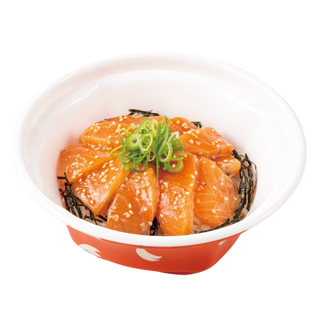 サーモン丼 | みくら食堂メニュー | さくらみくら【公式サイト】