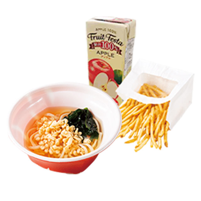 おこさま温うどんセット